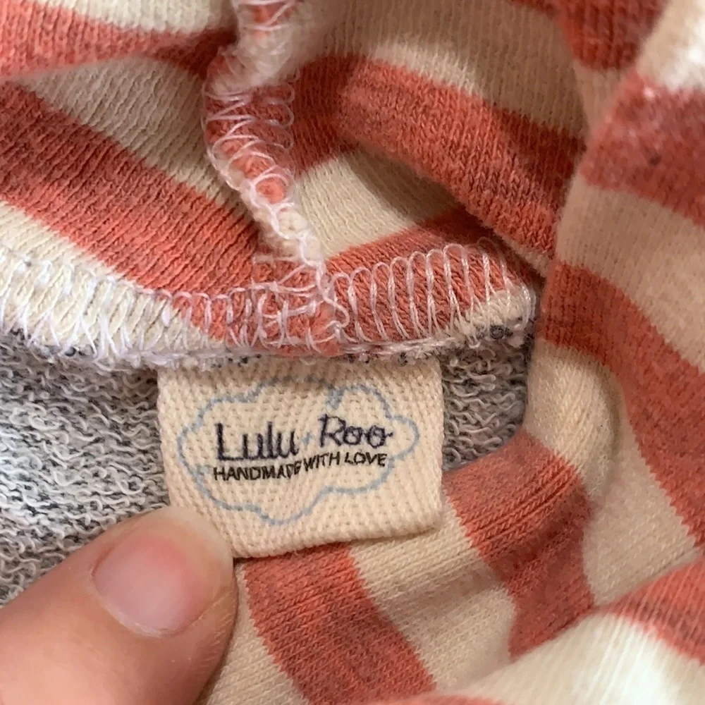 Lulu + roo striped hooded sleeveless vest - Picture 8 of 8